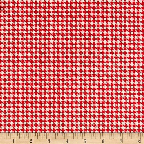 Riley Blake Designs Riley Blake Farm Girl Vintage Gingham Red, Fabric ...