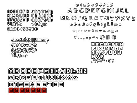 Undertale Font Alphabet Undertale Letters