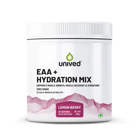 Unived EAA Plus Hydration Mix Powder (Lemon Berry) – BUMSONTHESADDLE
