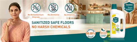 Himalaya Pure Homes Sanitizing Floor Cleaner LEMONGRASS 500ML : Amazon ...