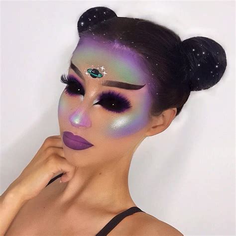 Image result for Alien Space Makeup
