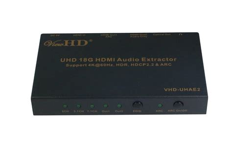 Buy ViewHD UHD 18Gbps Audio Extractor Support HDMI v2.0 | HDCP v2.2 ...