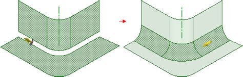 Rounding Between Faces and Surfaces Examples