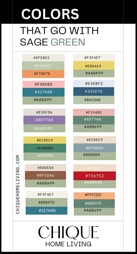 Image result for Sage Green Complementary Colors