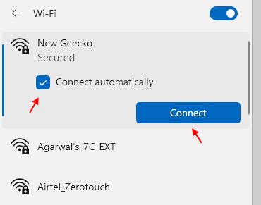 Image result for Start This Connection Automatically