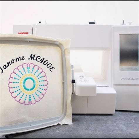Janome 400E Machine Embroidery Tutorials 的图像结果