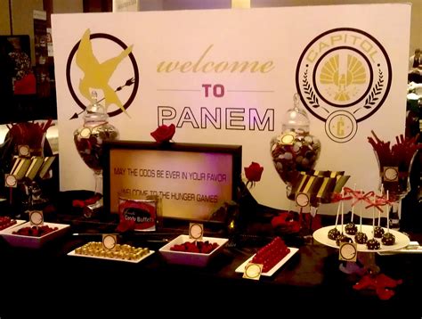 Hunger Games Candy Buffet Theme
