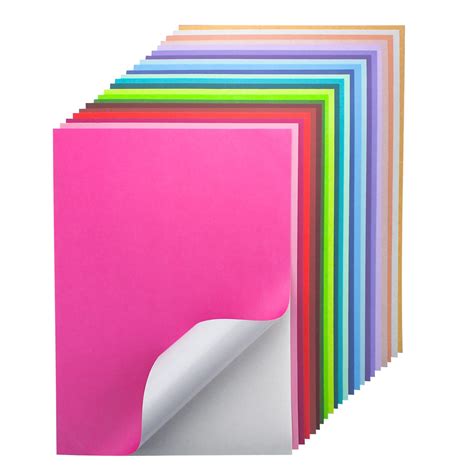 Colored Sheets Of Paper