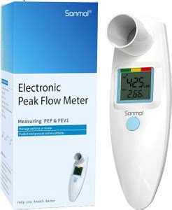 B-Arm Sonmol Digital Spirometer – To Measure (PEF), FEV1 And ...