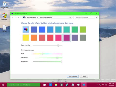 Image result for Taskbar Color Settings 2020