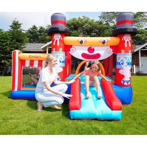 Kahomvis Bounce Houses 106.3-in Polyester DHS-QPW1-6869 at Lowes.com