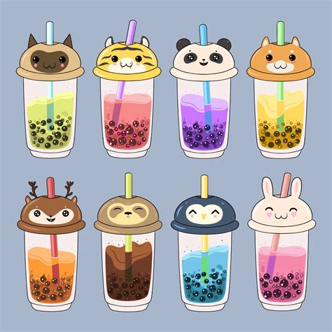 Boba Tea Drawing