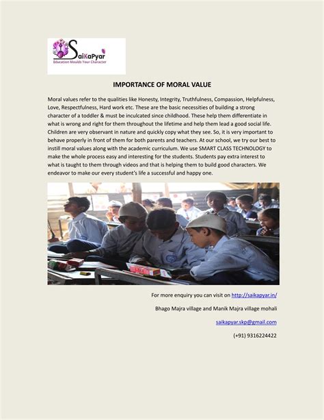 PPT - importance of moral values for children PowerPoint Presentation, free download - ID:8245759