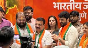 Setback For Shiv Sena (UBT) As Key Leaders Defect To BJP In Pune