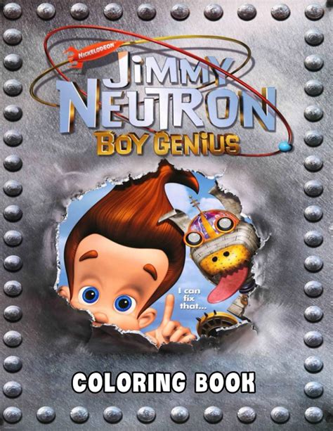 Buy Jimmy Neutron Boy Genius Coloring Book: Coloring Book for Kids Ages ...