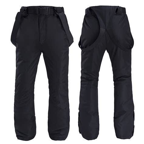 Nokdvo Ski Pants Men Waterproof Insulated Ski Pant Winter Warm ...