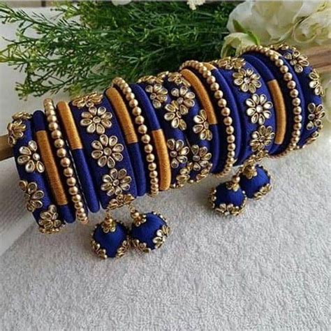 Image result for Silk Thread Bangles