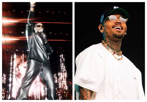 Usher & Chris Brown ROCK 'Lovers & Friends' After Shock Altercation ...