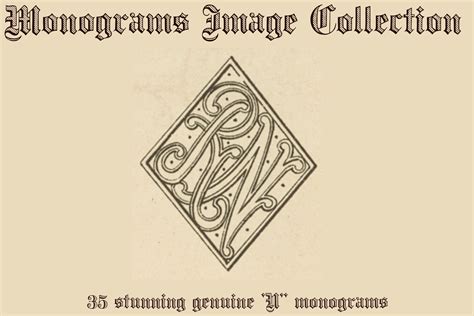 Monocracy Monograms Collection Letter "N Graphic by Intellecta Design · Creative Fabrica