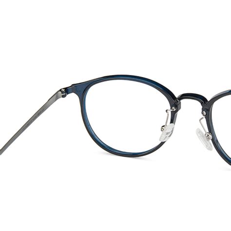 Buy Blue Silver Blue Full Rim Round John Jacobs SG Flex JJ E13438AF ...