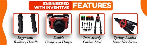 Buy GSK Cut® 12” Carbon Steel Rivet Nuts Gun Insert Nut Tool with ...