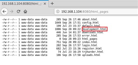 Development: Vulnhub Walkthrough - Hacking Articles