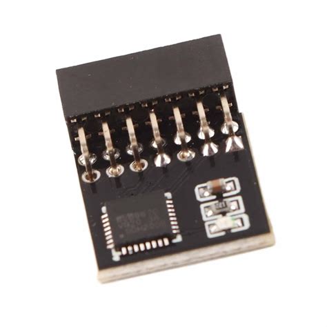 TPM 2.0 Module, 14Pin SPI TPM 2.0 Encryption Security Module for ...