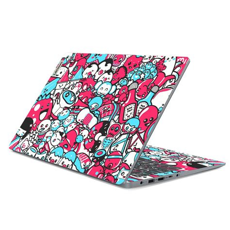 Shop Red Blue Faces Laptop Skin for Lenovo | Buy Online Now – SkinsLegend