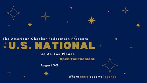 2024 U.S. National Open Checker Tournament, 904 Murfreesboro Rd ...
