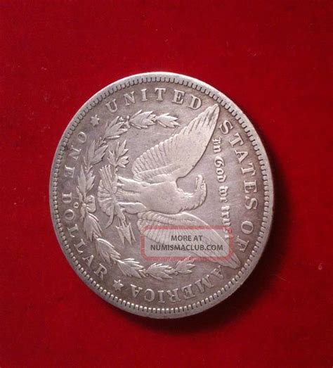 1891 Silver One Dollar Coin U. S. A, Pre - Owned