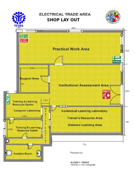 Computer Shop Lay Out Example 的图像结果