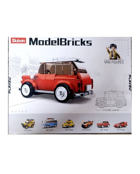 Sluban Model Bricks M38-B0706B - Red - 150 Pcs.– Toys-India.com