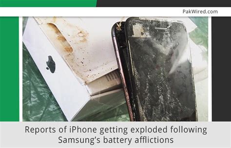 Image result for iPhone Battery Exploded