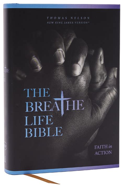 The Breathe Life Holy Bible: Faith in Action (NKJV, Hardcover, Red ...