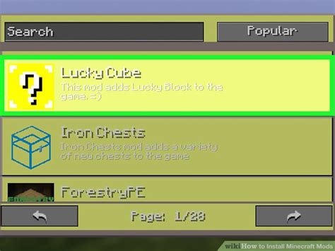 Image result for Install Minecraft Mods