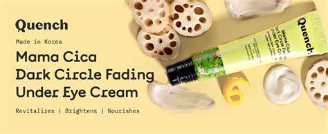 Quench Korean Dark Circle Under Eye Cream with Cooling Massage Roller ...