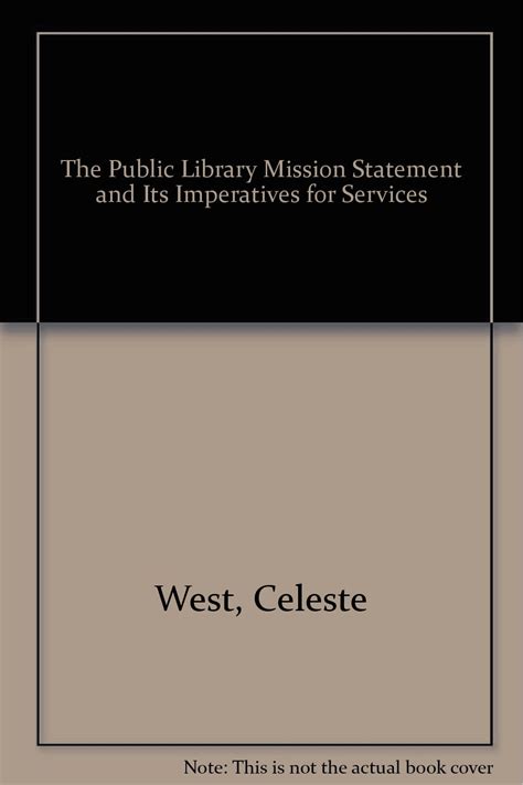 Buy The Public Library Mission Statement and Its Imperatives for ...