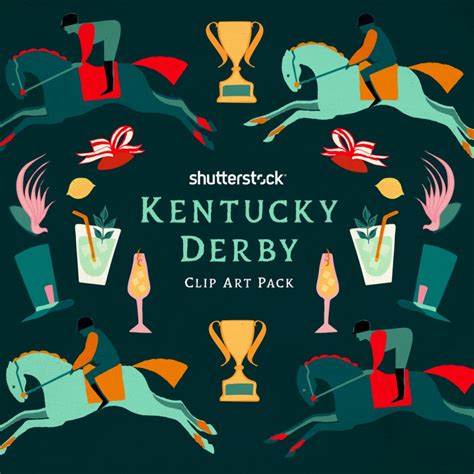 FREE Kentucky Derby Clip Art Pack - Download Now