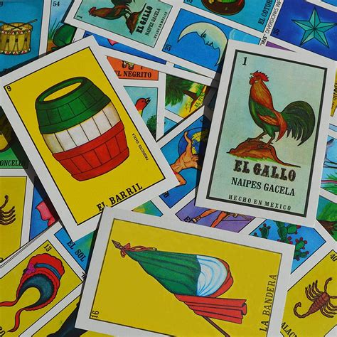 Mexican Loteria Game Set with 20 Boards, Cards, and Chile | Ubuy
