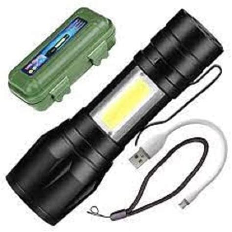 ShopNSave Small Sun Meter Zoomable Waterproof Torchlight LED Metal Body ...