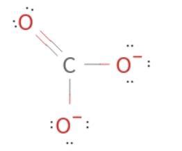 What is the co3 2- lewis structure?