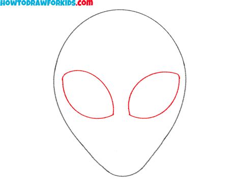Image result for Alien Head Drawing Easy