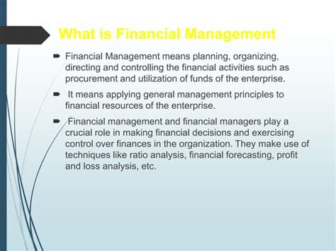 Image result for Financial Management Basics