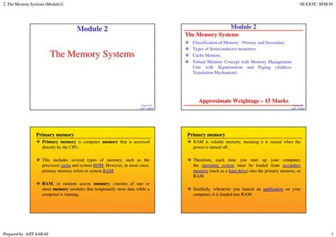 Memory Systems Tutorials 的图像结果