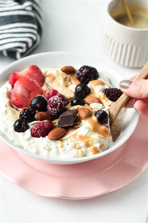 Cottage Cheese Breakfast - Sweet As Honey