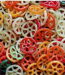 Bihari Bites Colorful Fried Fingers fryums Papad Ready to Fry Snacks ...
