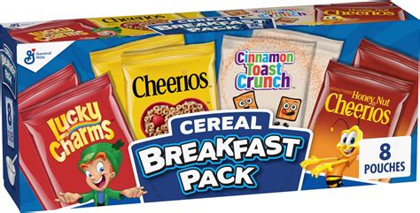 Amazon.com: Quaker Cap'n Crunch Breakfast Cereal, 4 Flavor Variety Pack ...