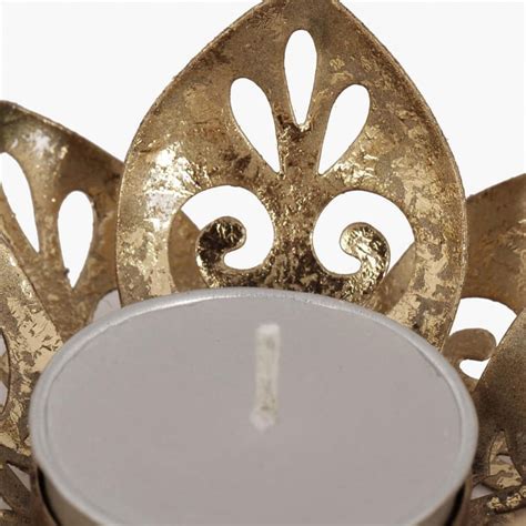Buy Majestic Lotus Tealight Holder from Home Centre at just INR 245.0
