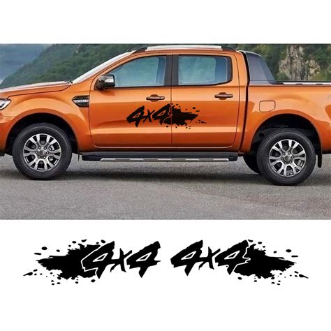 Buy ASDFGZXC Car Side Skirt Stickers stripe decal Vinyl Decals, For ...