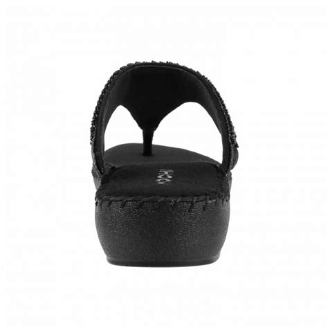 Buy Mochi Women Black Casual Slippers Online | SKU: 44-419-11-36 ...